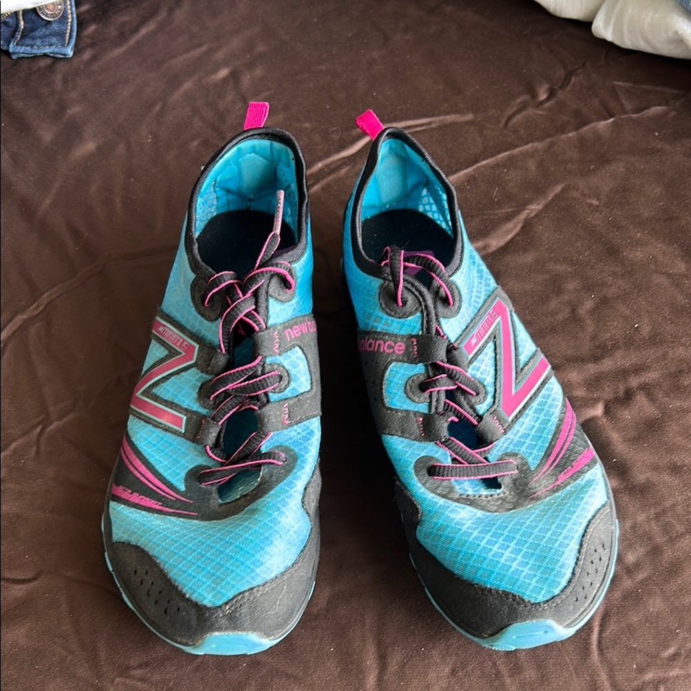 New Balance Blue and Pink Athletic Shoes